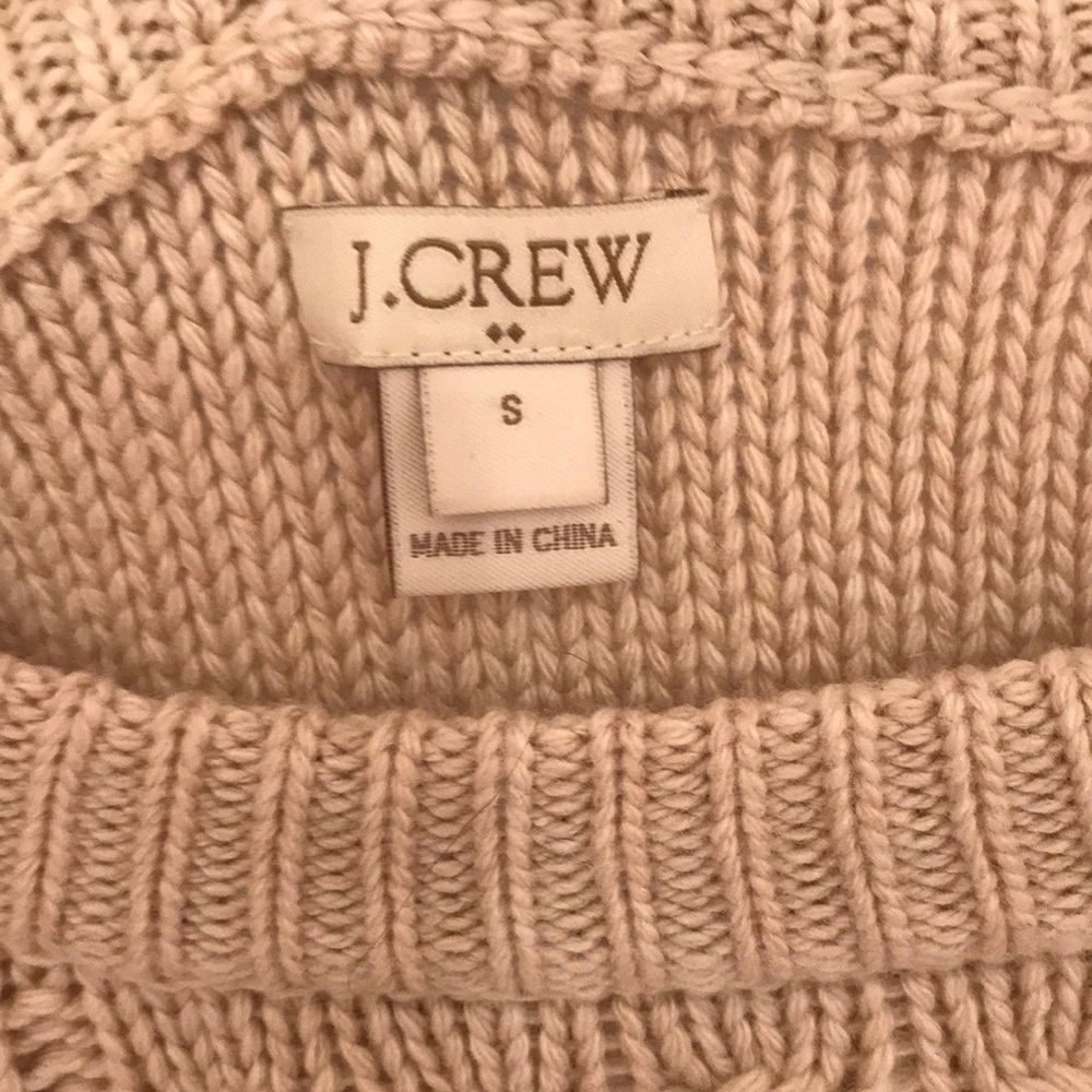 J Crew Classic Cable-knit Sweater - Picture 3 of 3